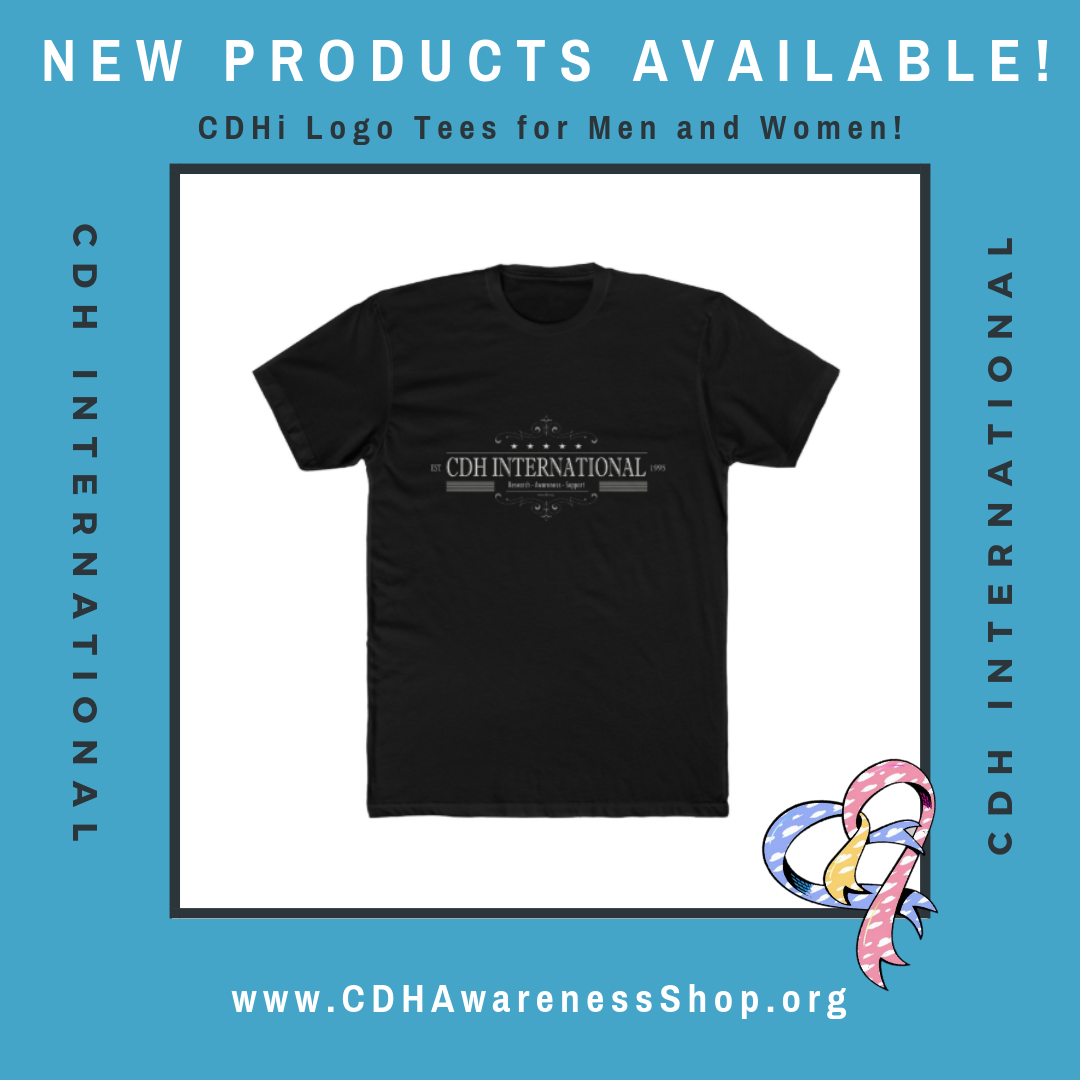 New Products in Online Store: “CDH Hero” Shirts for Men, Women, Kids, and Infants!