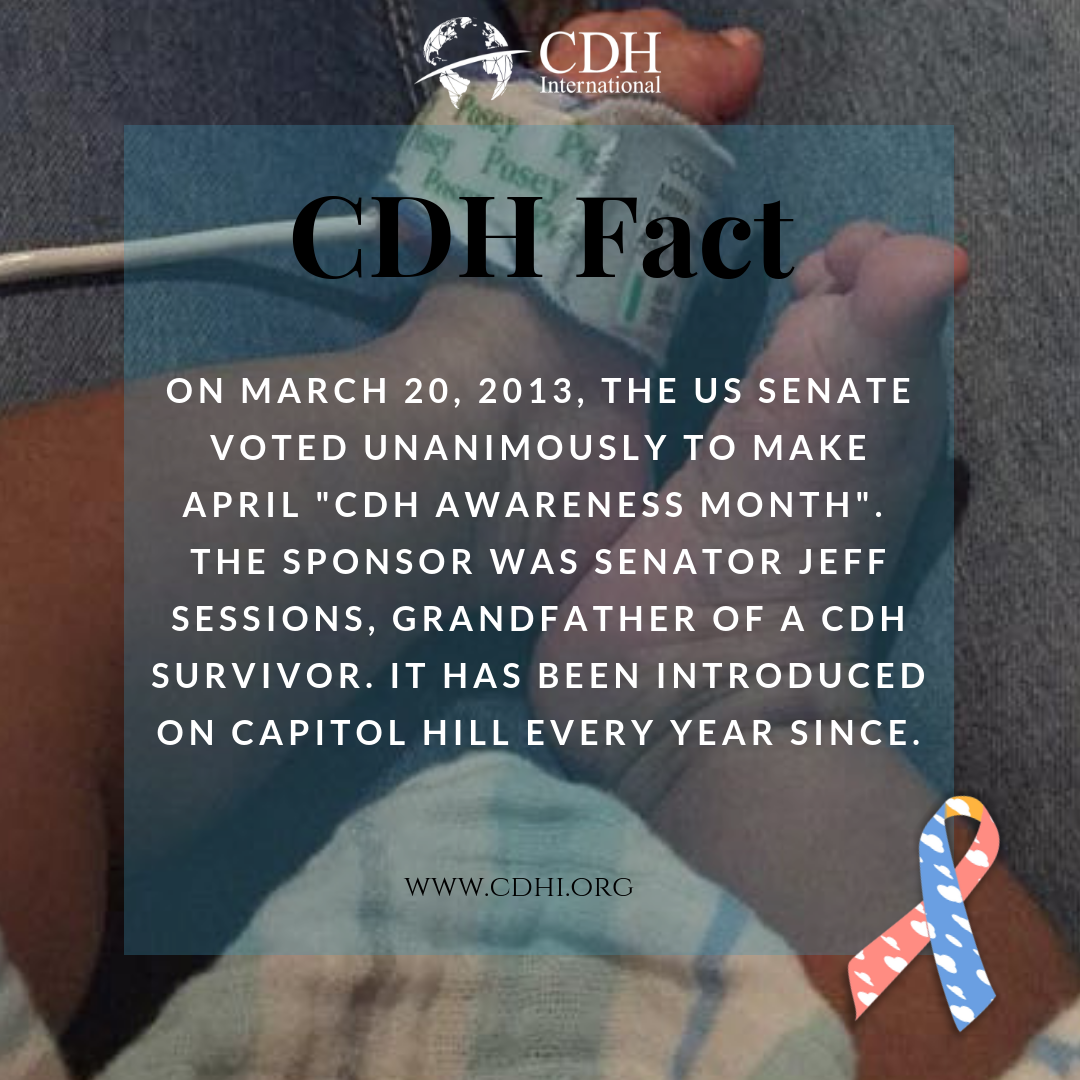 Montana Proclaims April 2019 CDH Awareness Month