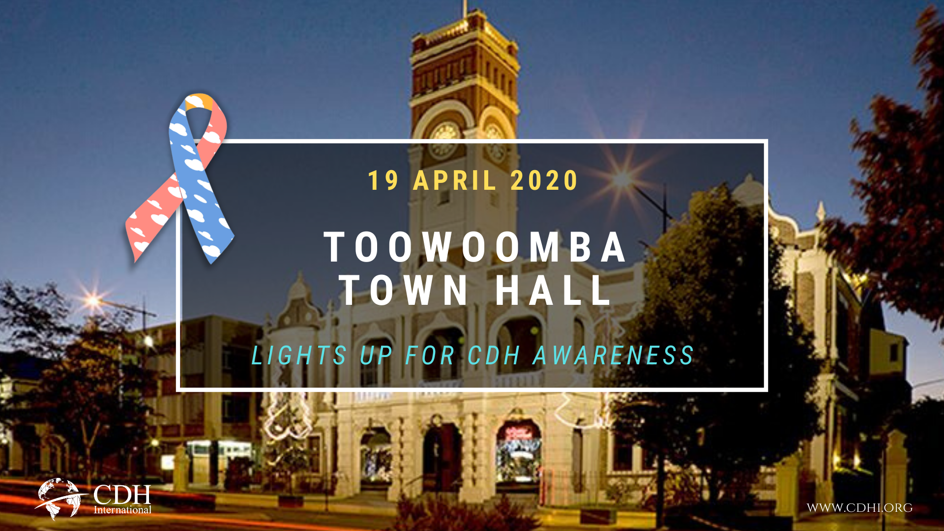Melbourne Star Observation Wheel Lights Up For CDH Awareness