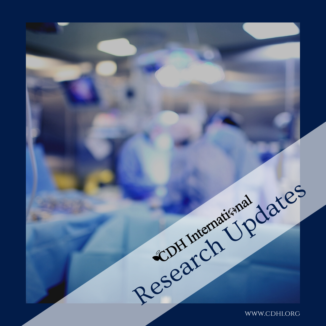 Research: Anesthetic management of pulmonary surgery in newborns and infants
