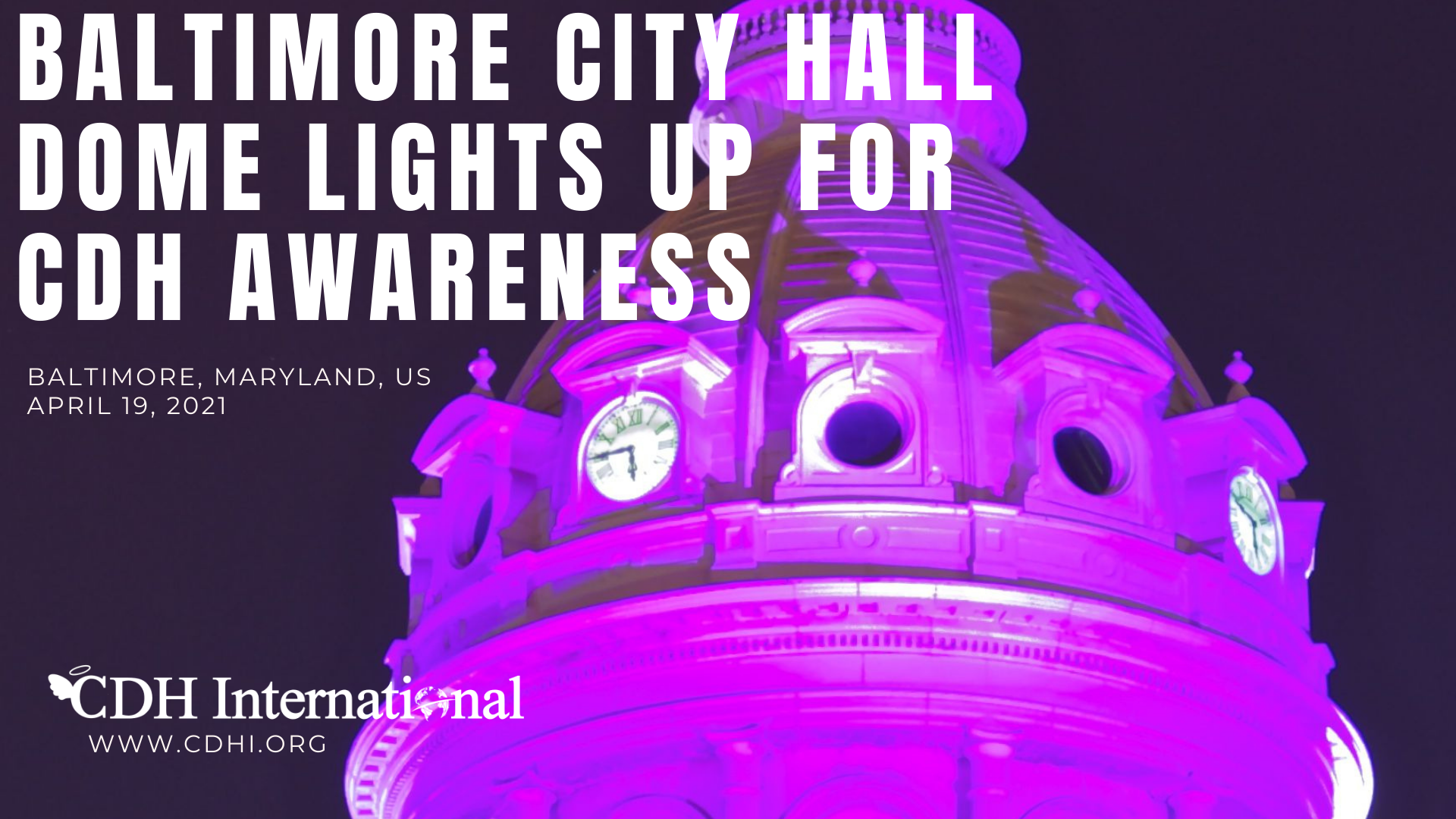 Flint Hills Discovery Center Lights Up For CDH Awareness
