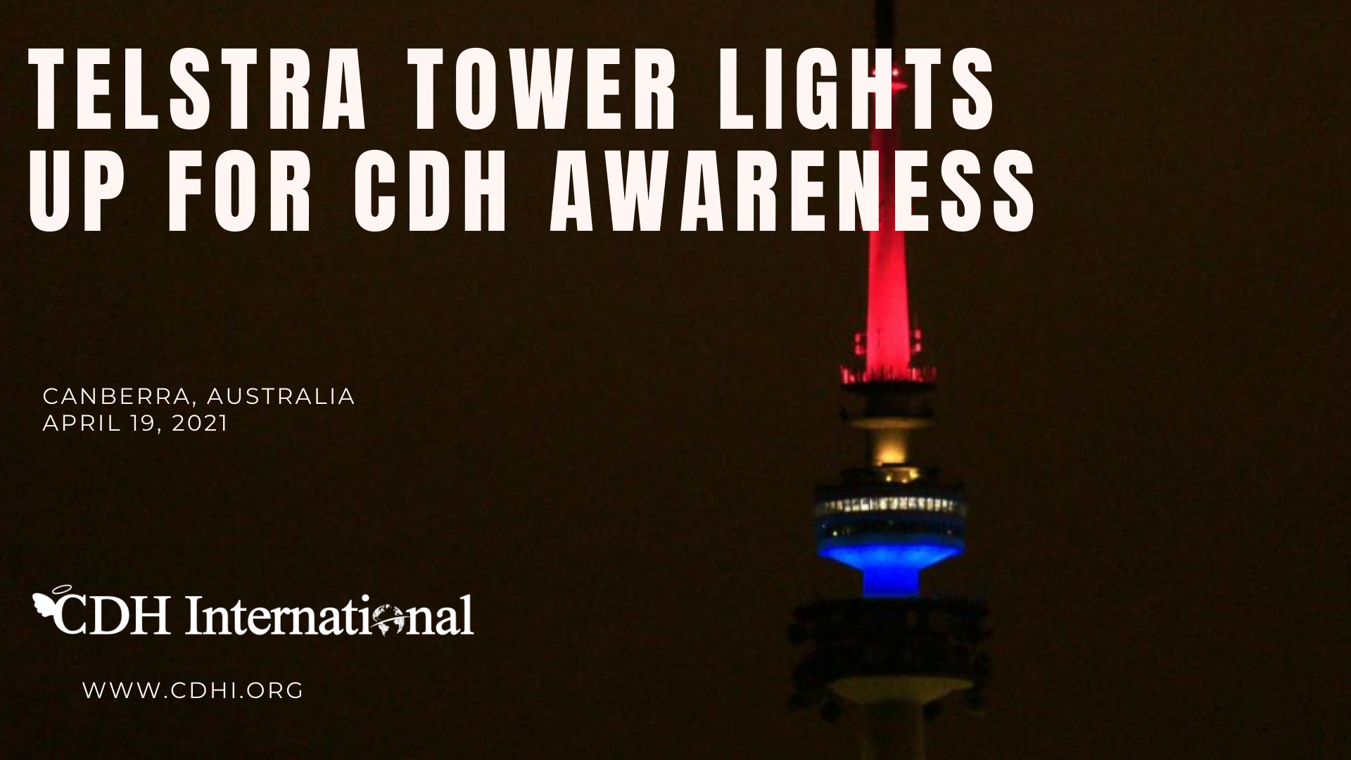 Bolte Bridge Lights Up For CDH Awareness