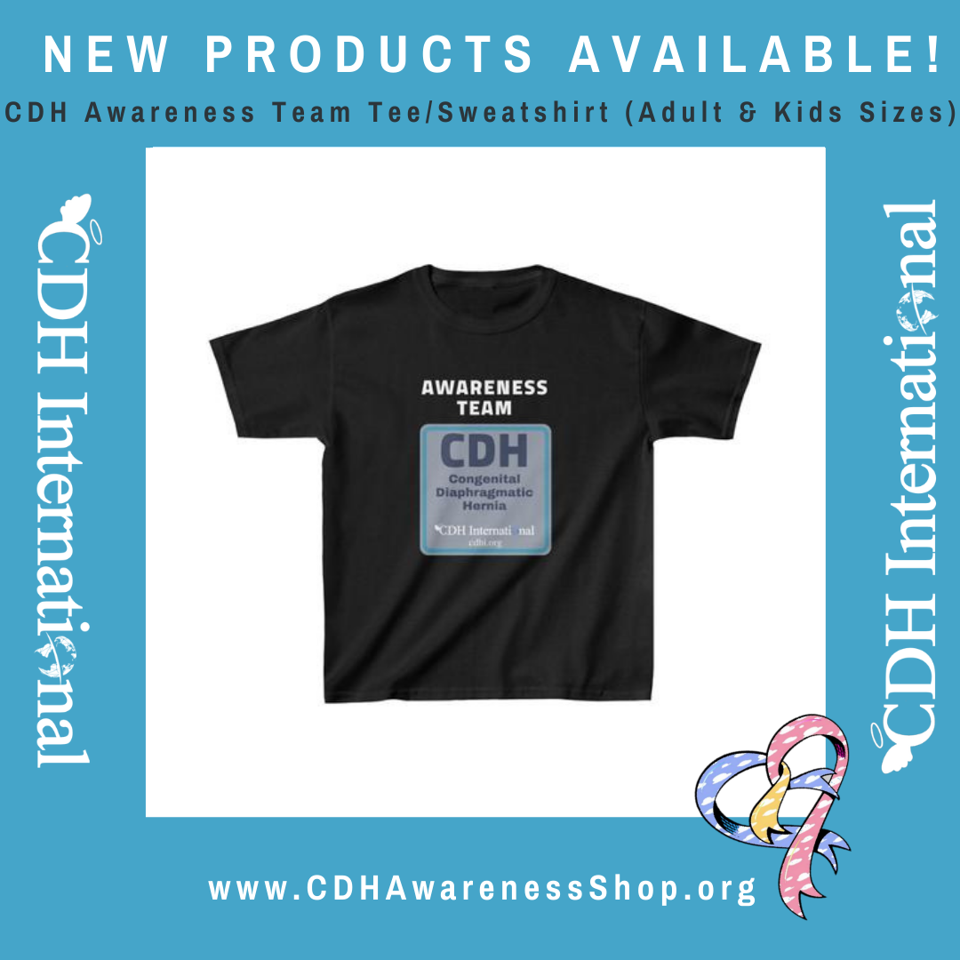 New Product Available: CDH Warrior Kids or Infants Tee