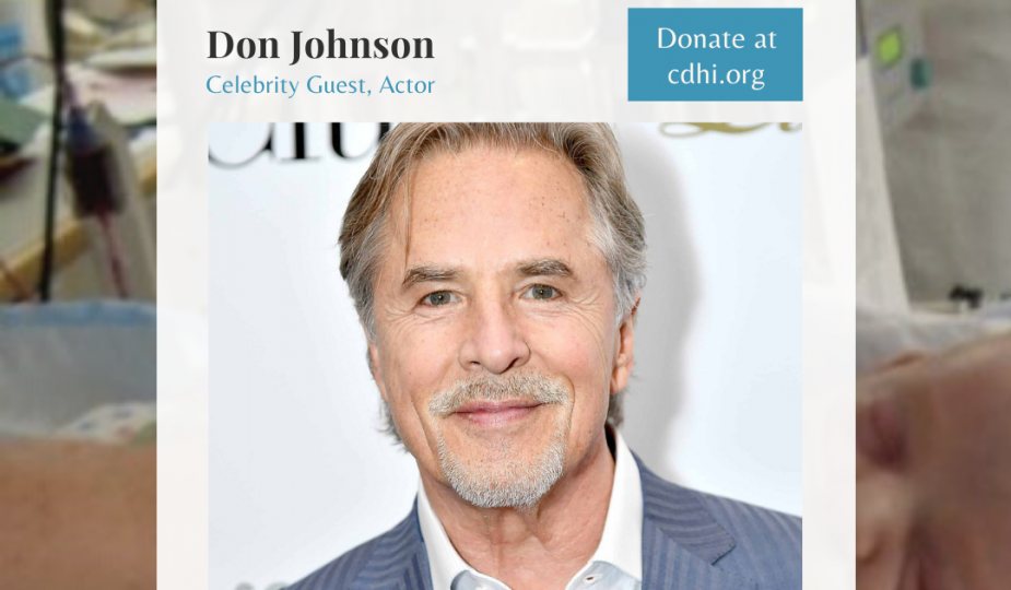 actor don johnson appears on the 2021 cdh telethon