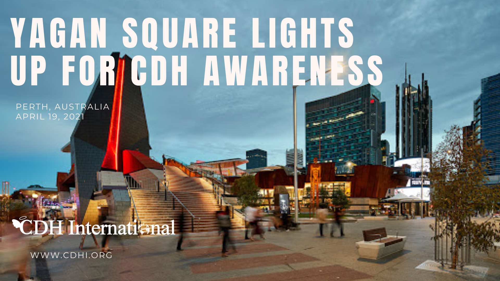 Victoria Bridge Lights Up For CDH Awareness