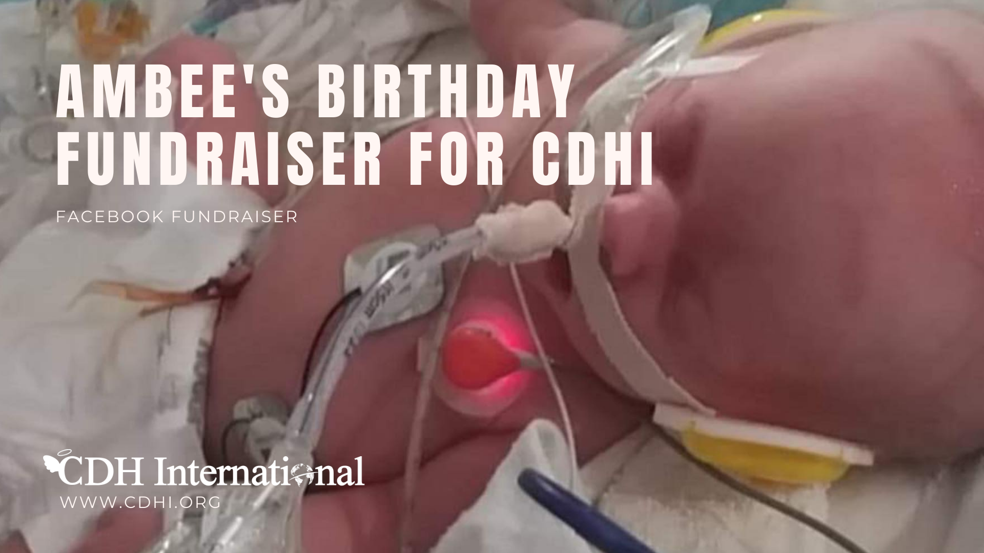 Tracy’s Fundraiser For CDH International in Honor of Ian