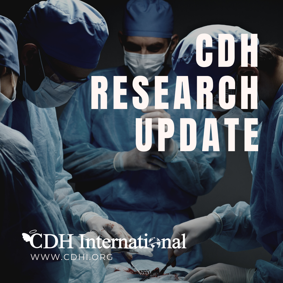 Research: Achieving adequate growth in infants with congenital diaphragmatic hernia prior to discharge