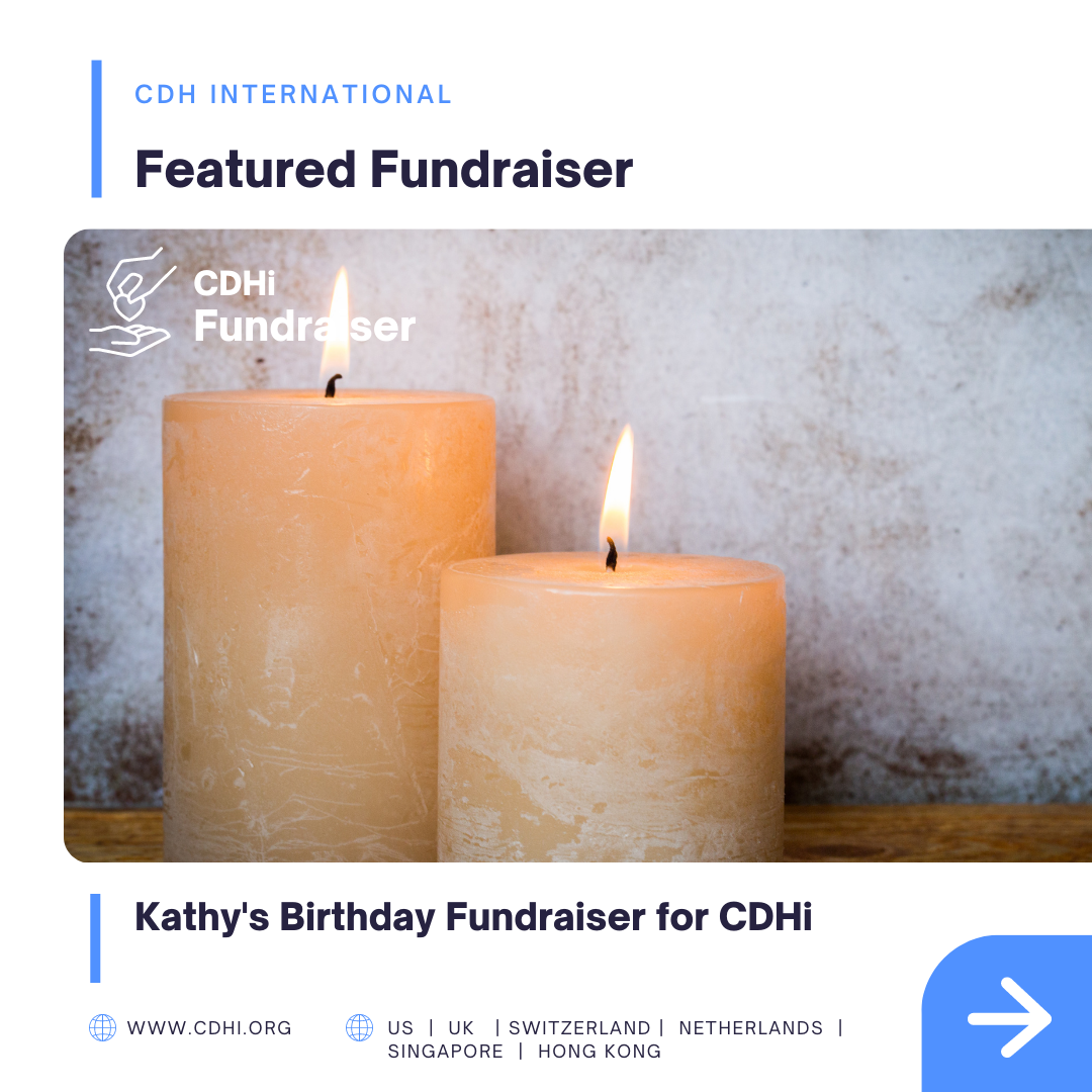 Dawn’s Birthday Fundraiser for CDHi in memory of Ella