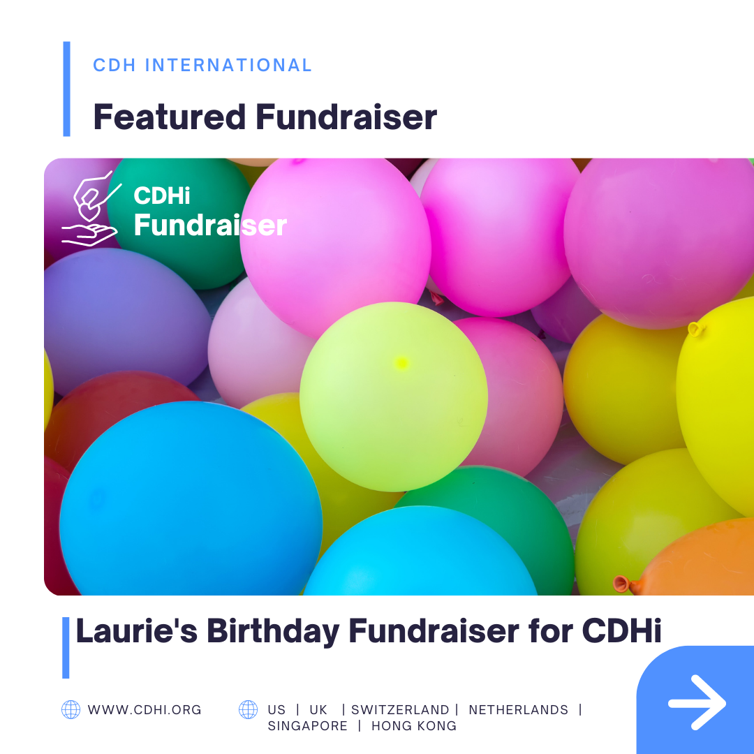 Sheila’s Birthday Fundraiser for CDHi