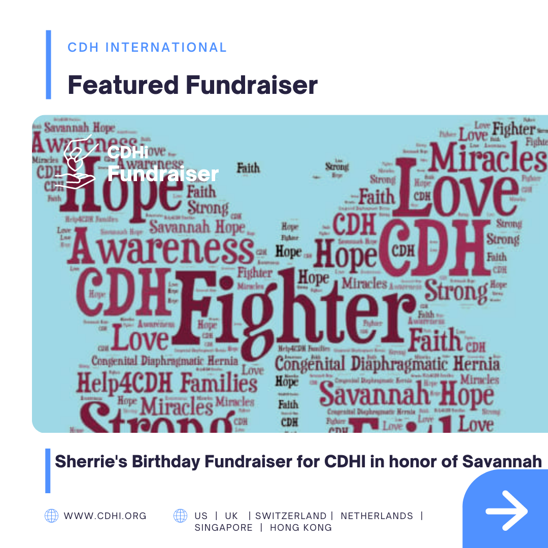 Ed’s Birthday Fundraiser for CDHi