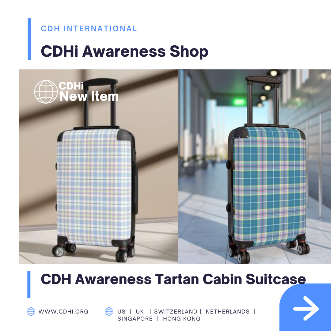CDH Awareness Dress Tartan Weekender Bag – NEW Shop Item
