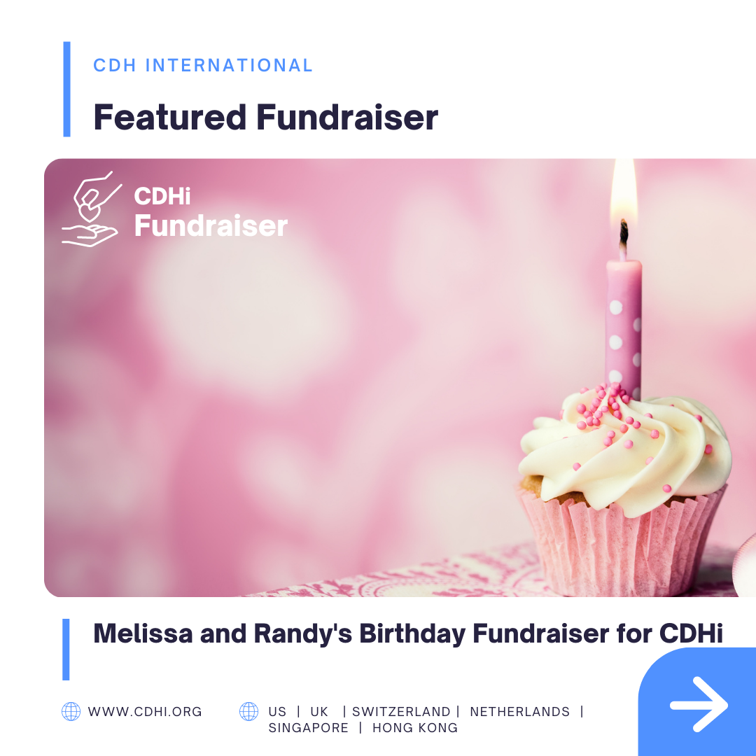 Julie’s Birthday Fundraiser for CDHi