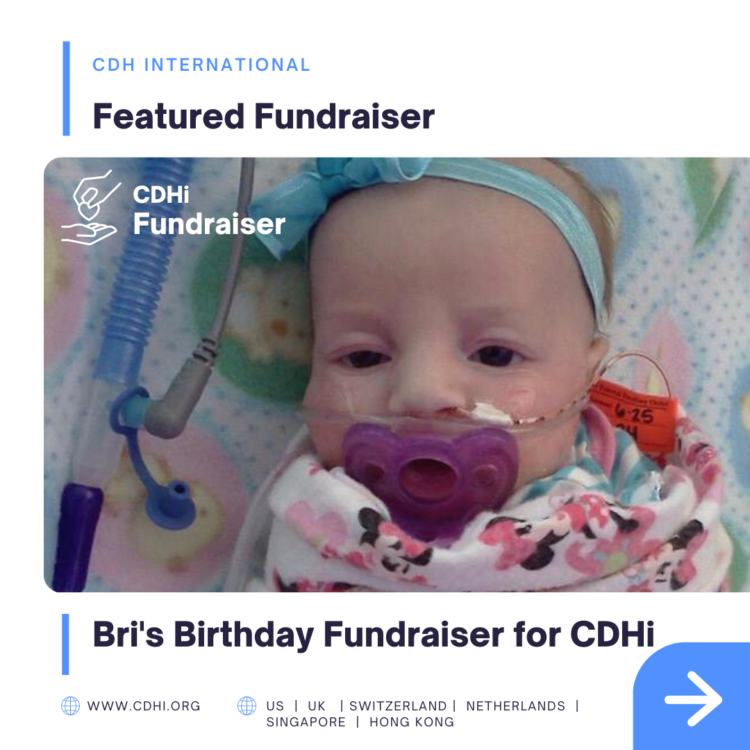 Erica’s Birthday Fundraiser for CDHi in honor of Oliver