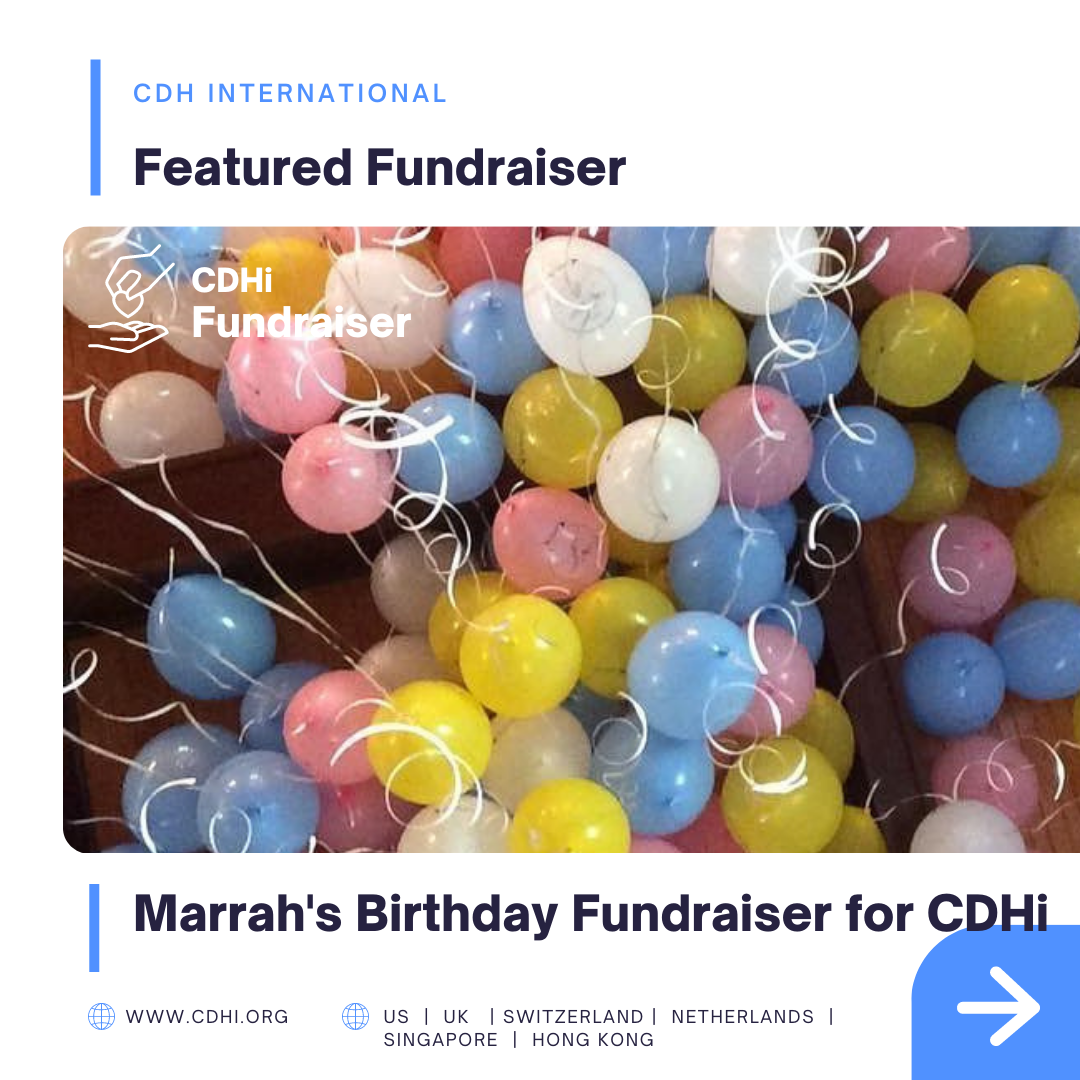 Andrea’s Birthday Fundraiser for CDHi