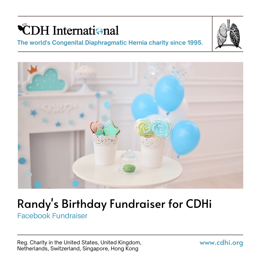 Evelyn’s Birthday Fundraiser for CDHi