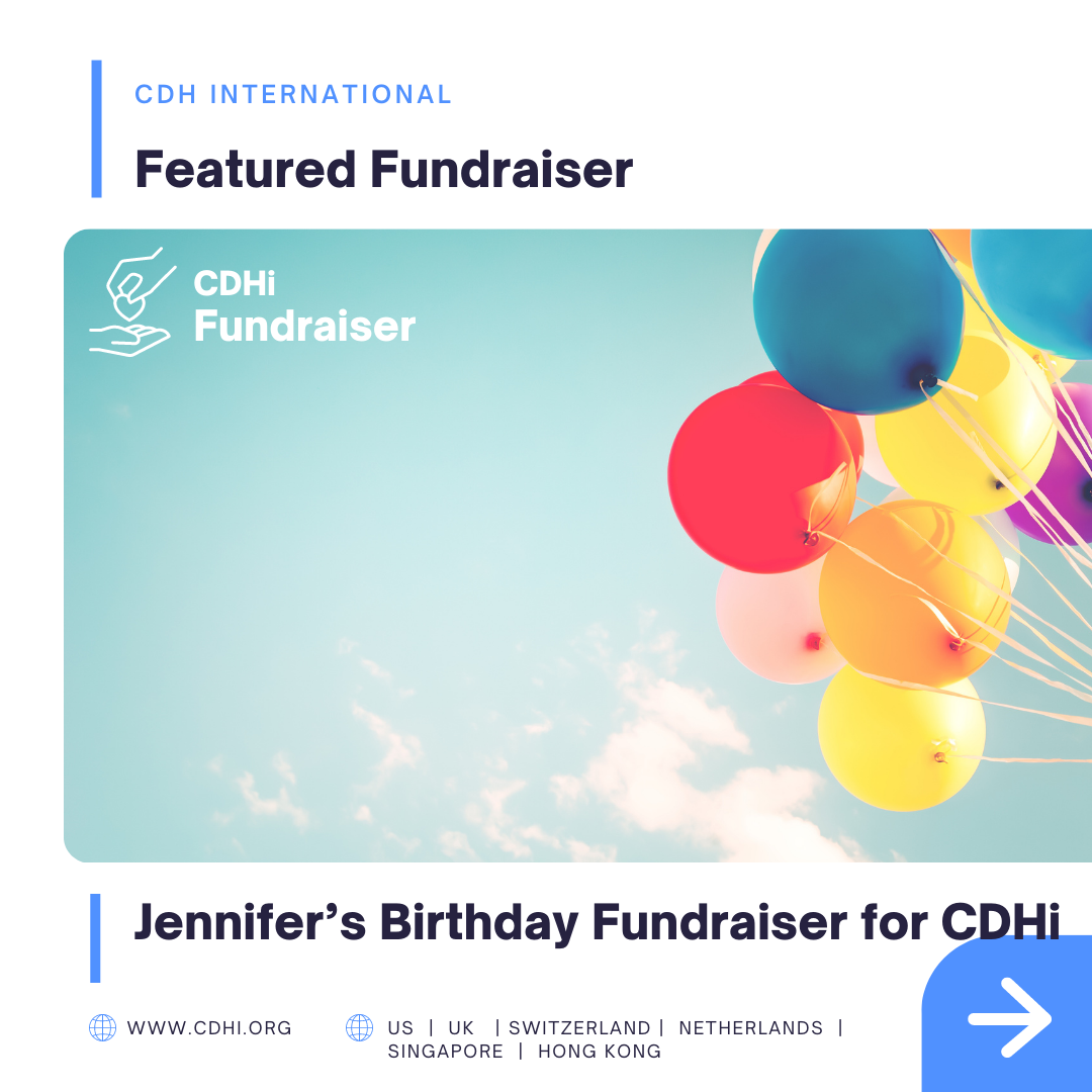 RZ’s Birthday Fundraiser for CDHi