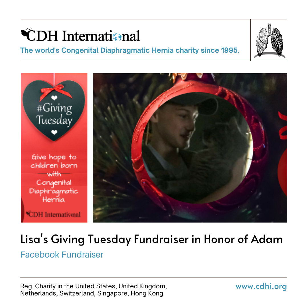 Laura’s Giving Tuesday Fundraiser for CDHi in Memory of Owen