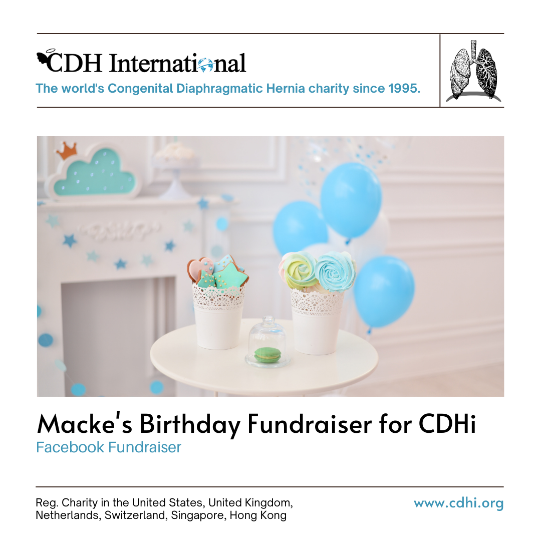Brad’s Birthday Fundraiser for CDHi