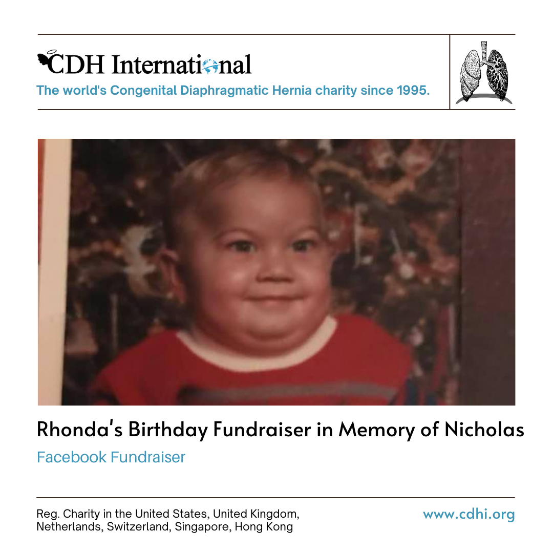 Rhonda’s Birthday Fundraiser for CDHi