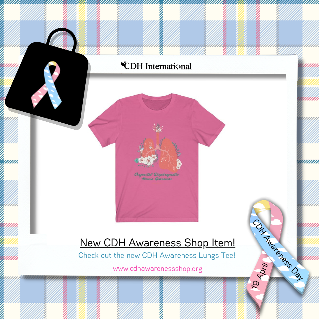 New Product Available: CDH Awareness Ribbon Long Sleeve Tee