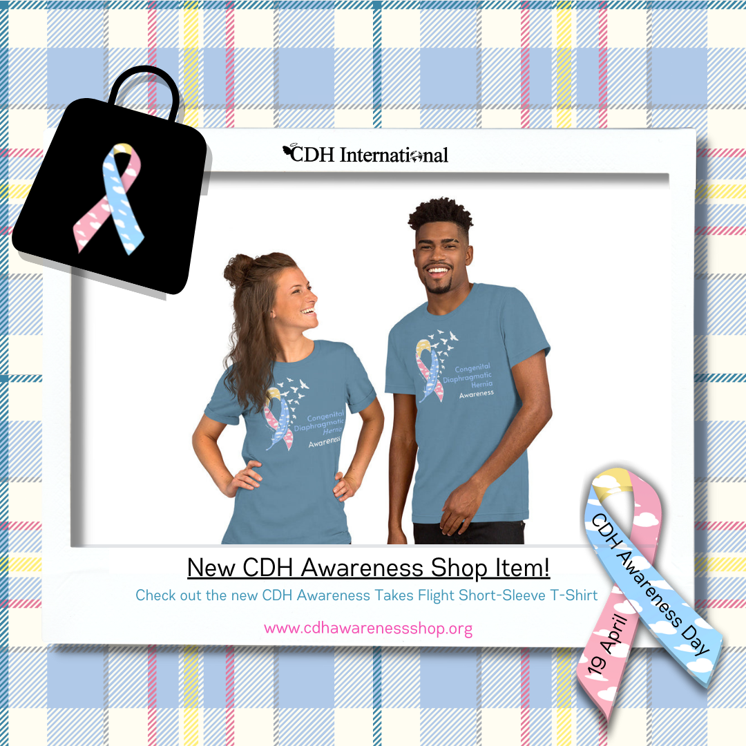 April 19th is Global CDH Awareness Day T-Shirt – NEW Shop Item