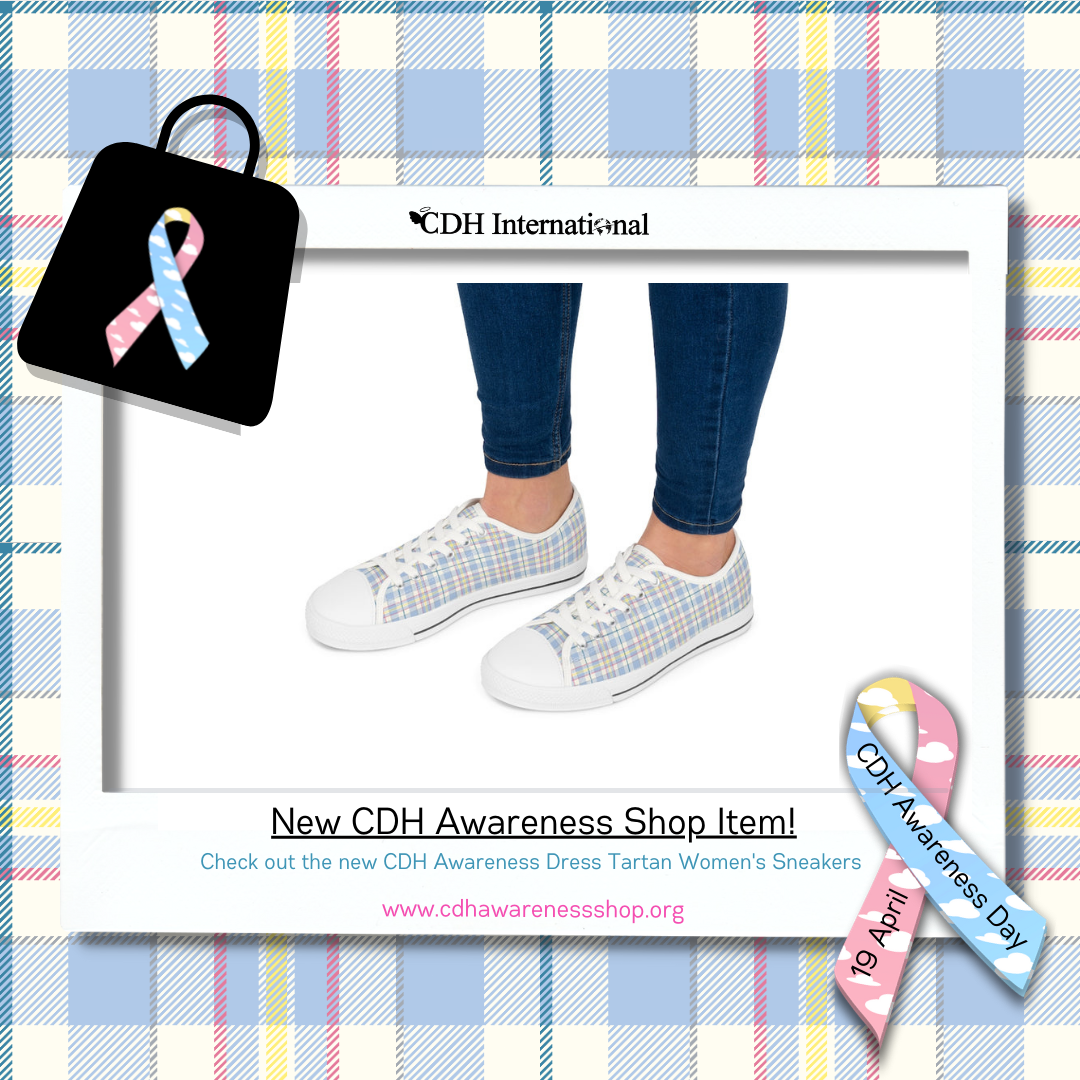 CDH Awareness Butterfly Baby Short Sleeve Tee – NEW Shop Item