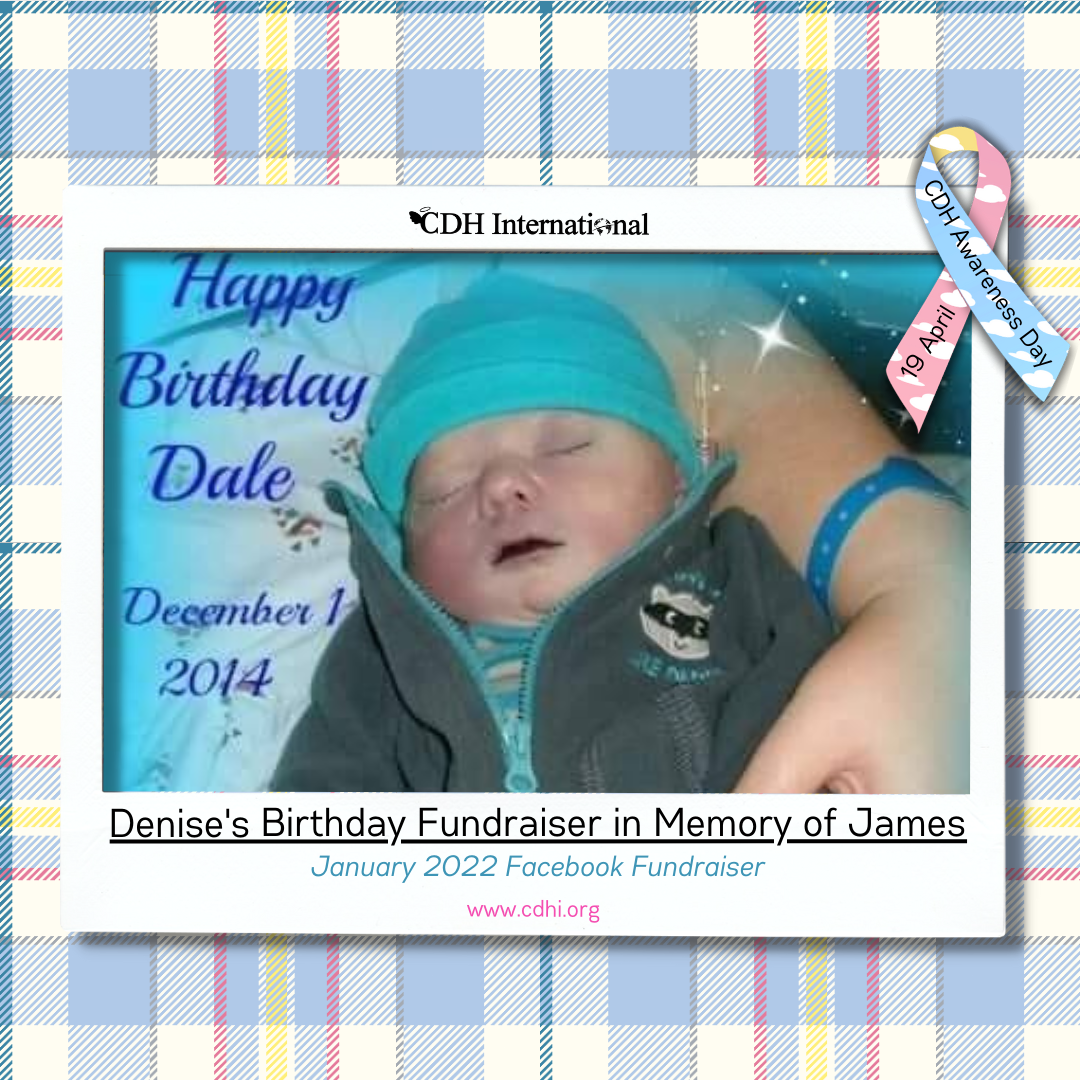 Gabriella’s Birthday Fundraiser for CDHi in Memory of James