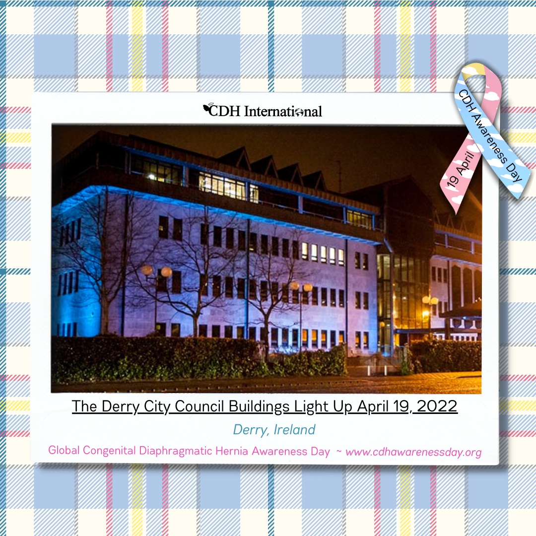 The Carmichael Centre Lights Up For CDH Awareness