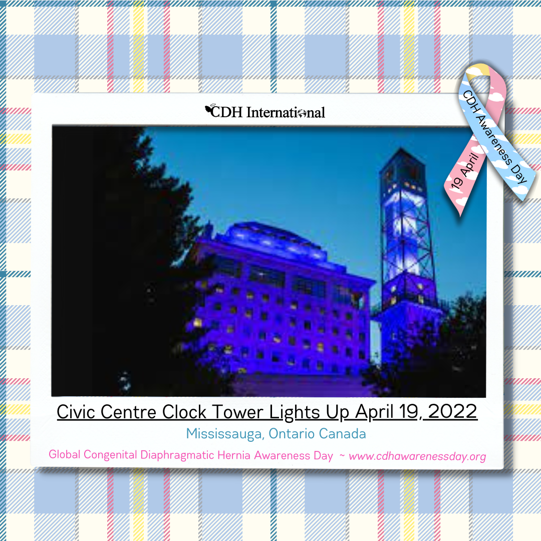 The BC Parliament Building Lights Up For CDH Awareness