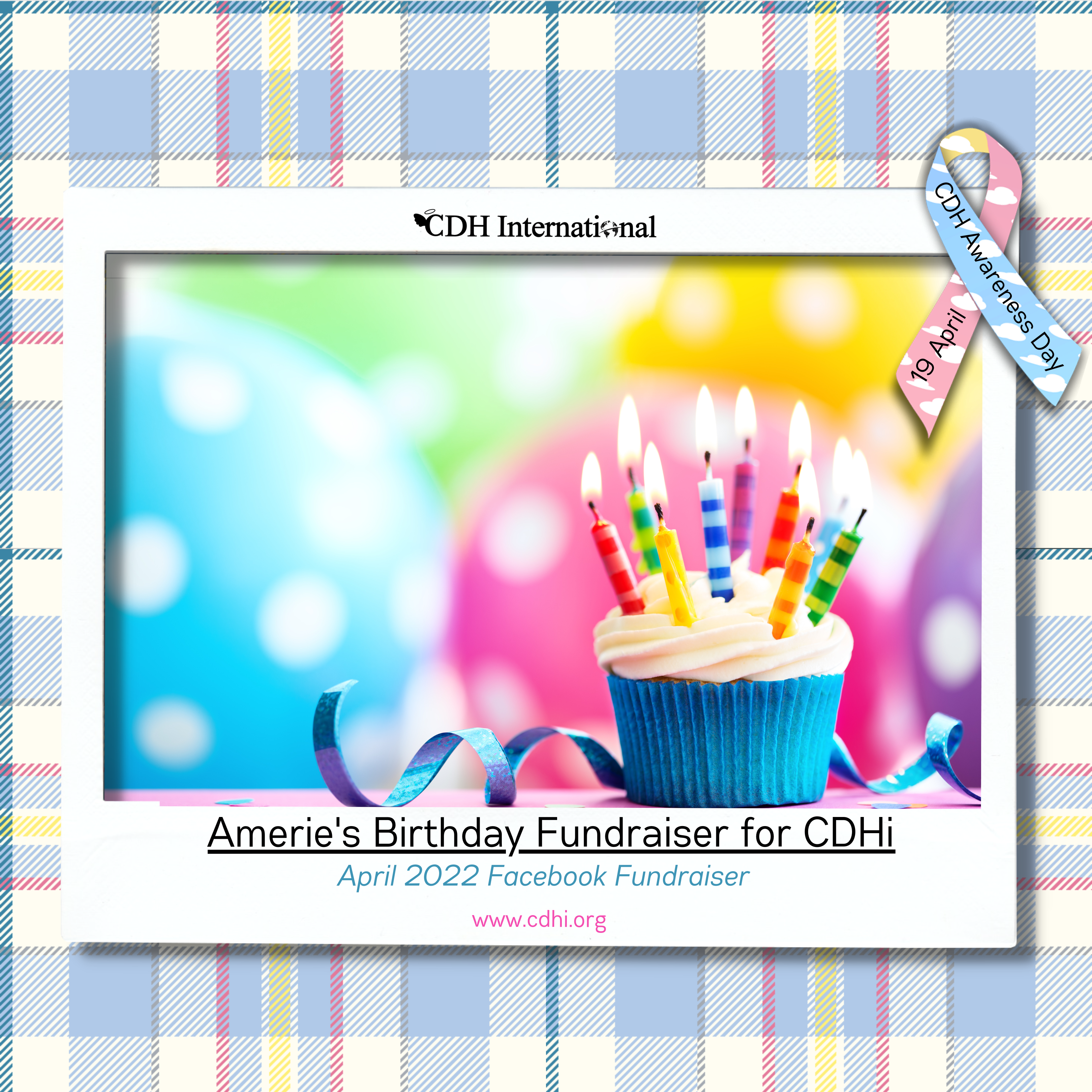 Sammi’s Birthday Fundraiser for CDHi in Honor of Noah