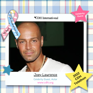 Joey Lawrence Appears on the 2022 CDH Telethon