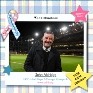 John Aldridge Appears on the 2022 CDH Telethon