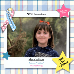 Mara Wilson Appears on the 2022 CDH Telethon