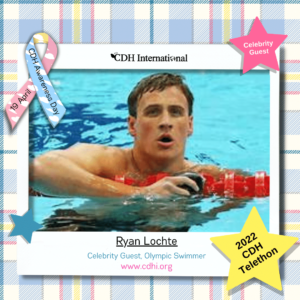 Ryan Lochte Appears on the 2022 CDH Telethon