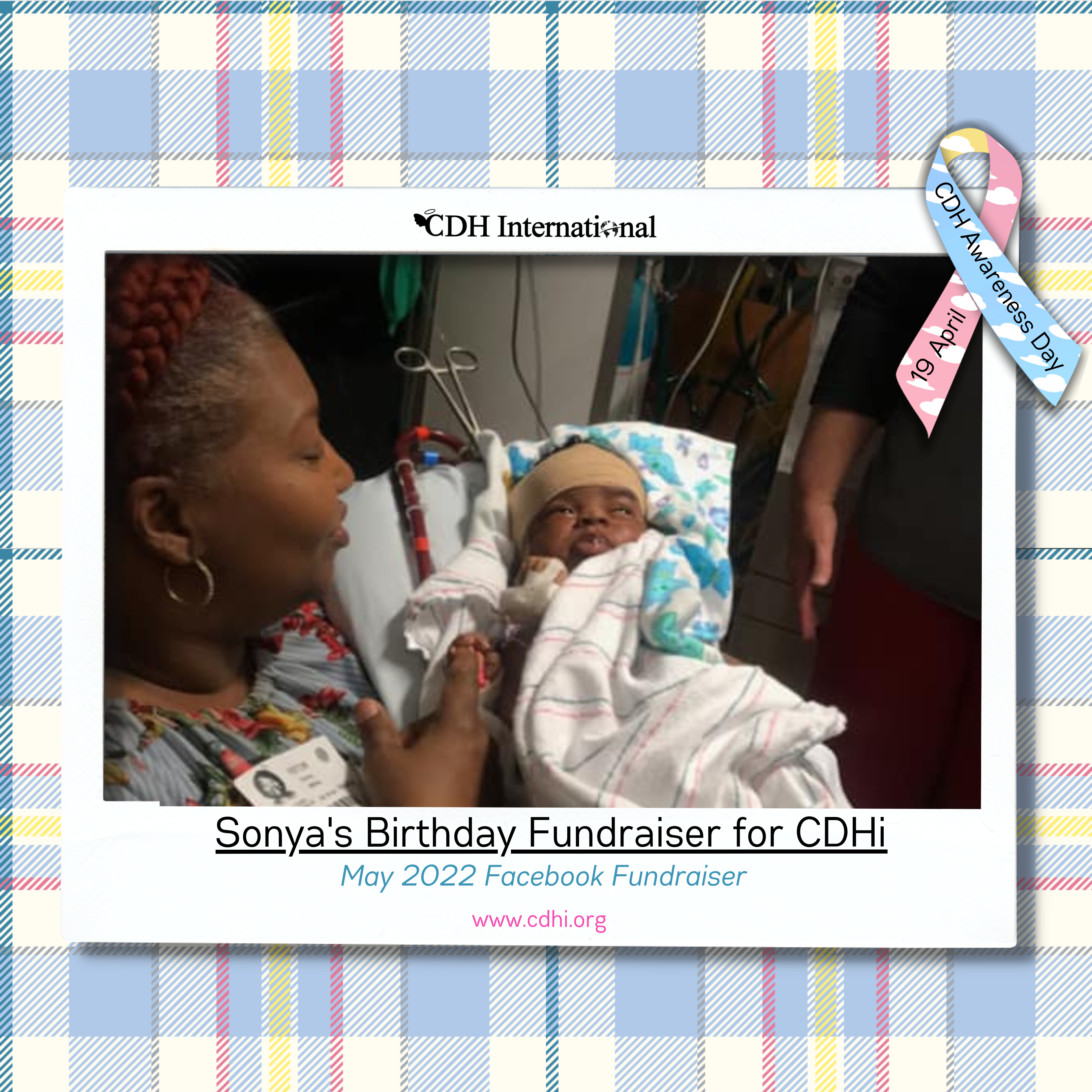 Chris’ Birthday Fundraiser for CDH International