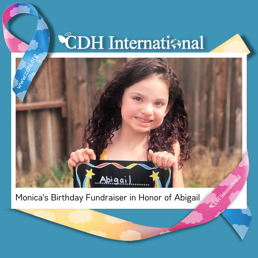 Evelyn’s Birthday Fundraiser for CDHi in Memory of Her Granddaughter Kaegan