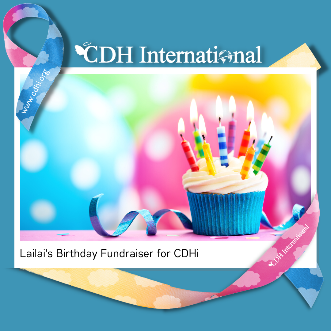 Shawn’s Birthday Fundraiser for CDH International