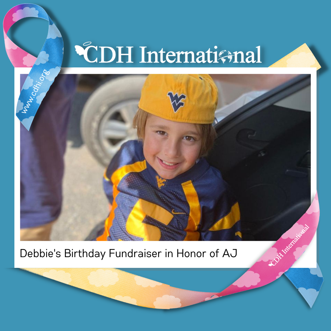 Deborah’s CDHi Fundraiser in Memory of Ravyn