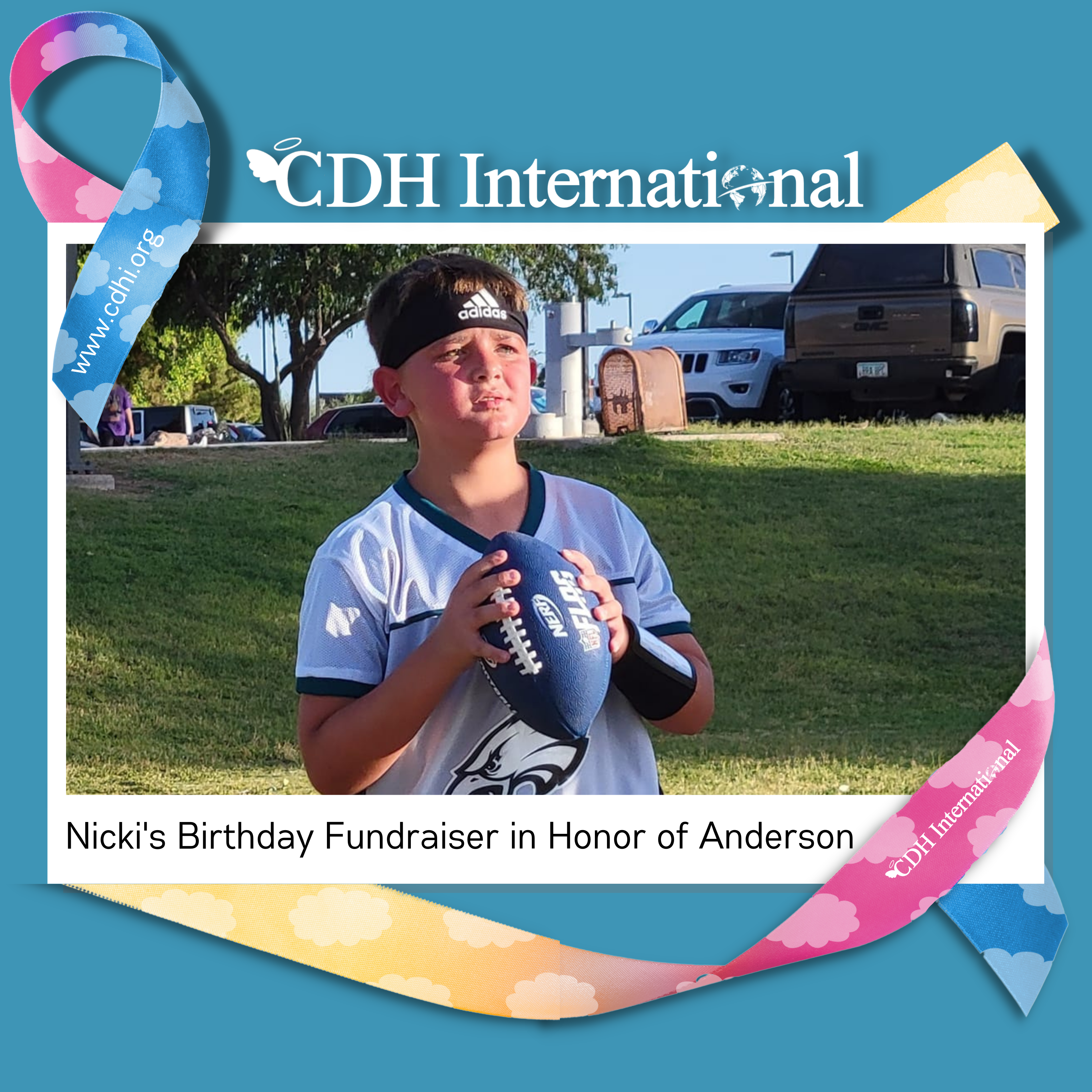 Jeremy’s Birthday Fundraiser for CDHi in Memory of Ethan