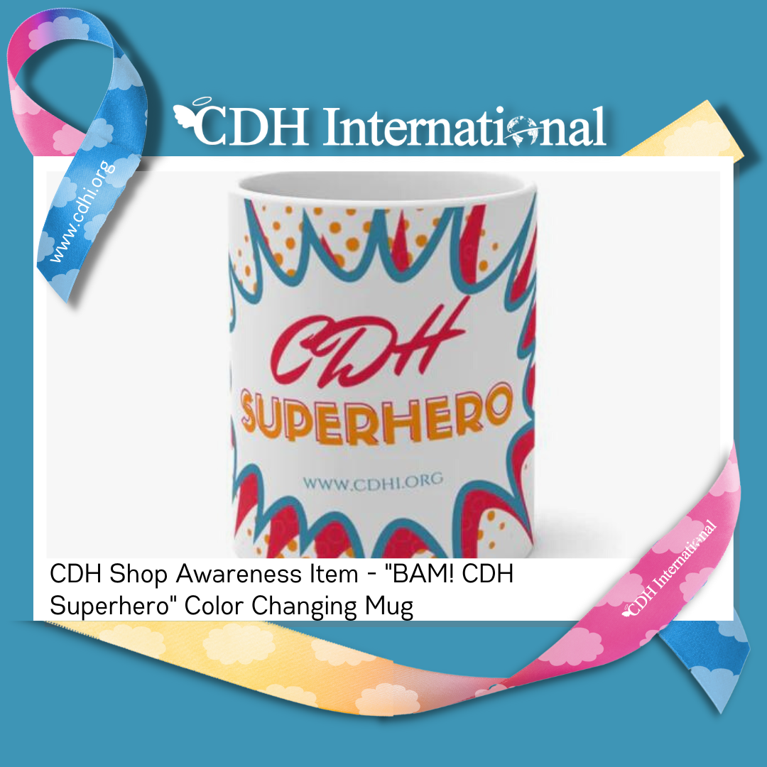 CDH Awareness Mug – Shop Item Available