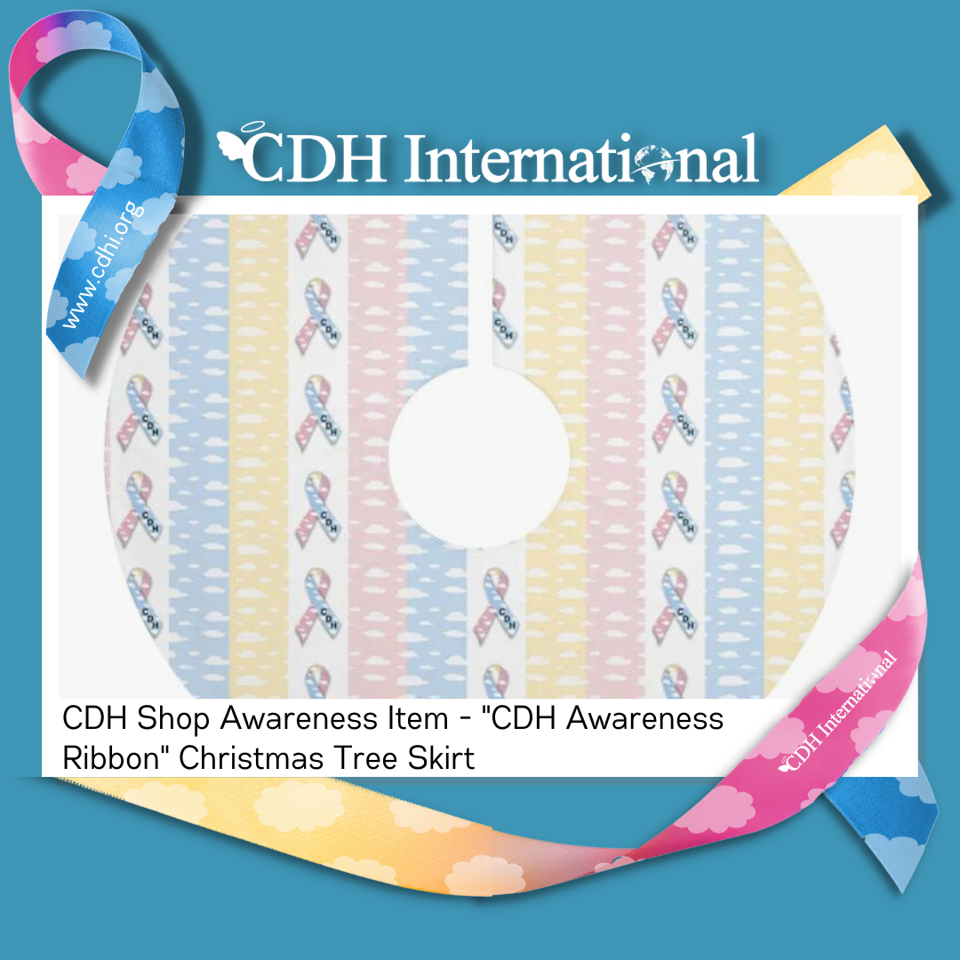 CDH Awareness Tartan Wooden Ornaments – Shop Item Available