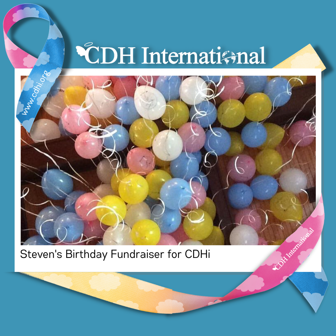 Miranda’s Birthday Fundraiser for CDHi in Memory of Her Son