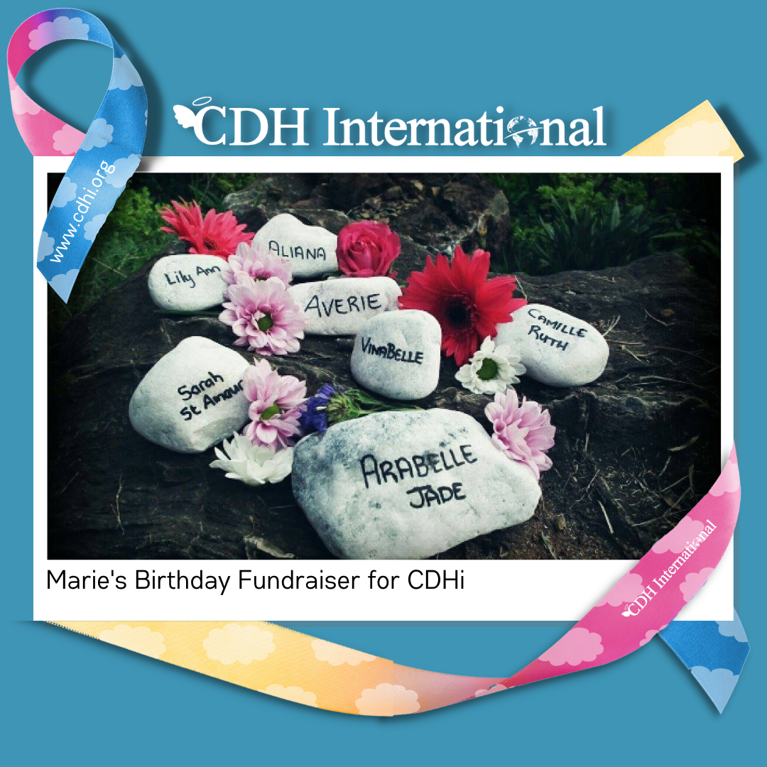 Marie’s Birthday Fundraiser for CDHi in Memory of Ryker