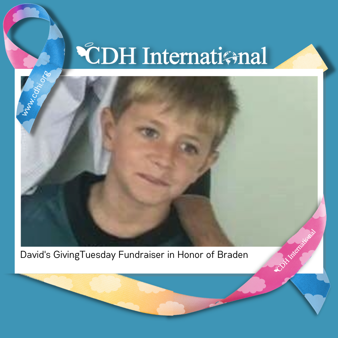 Shay’s GivingTuesday fundraiser for CDHi in honor of A’lijah