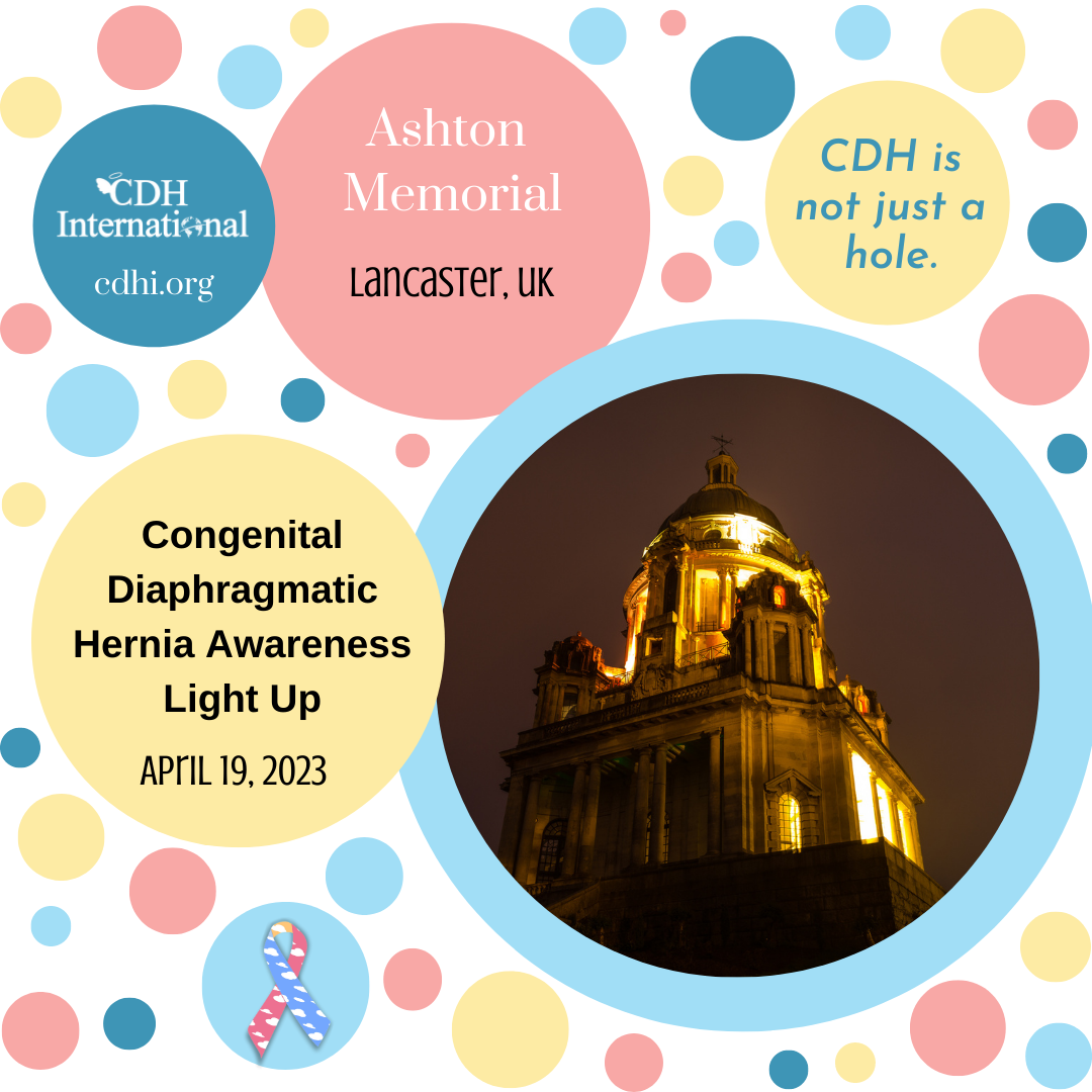 The Rochester Cathedral Lights Up For CDH Awareness