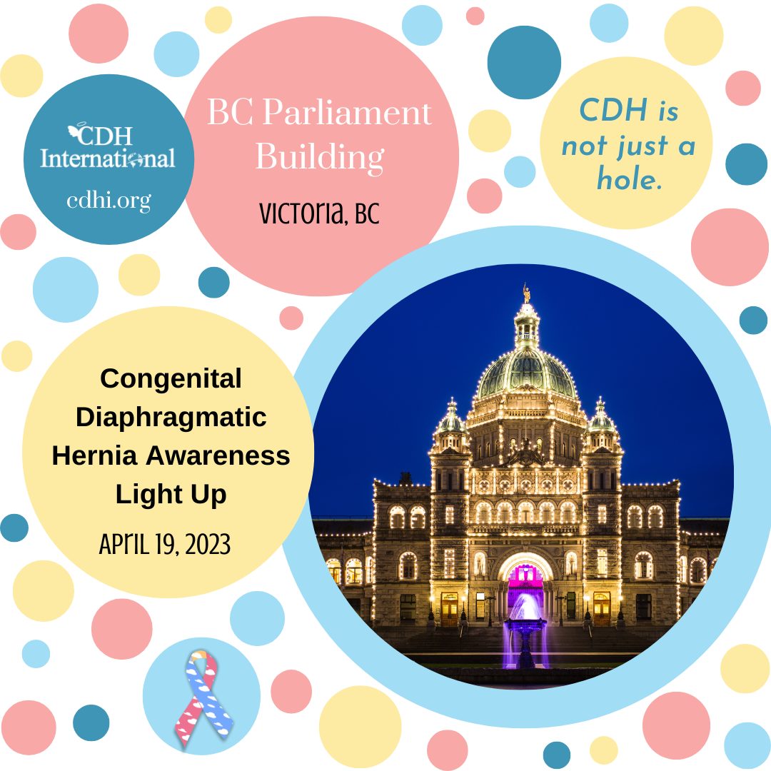 The Montréal Tower Lights Up For CDH Awareness