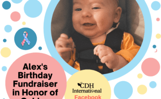 Verenas Geburtstags-Spendenaktion für CDH in Honor of Joseph