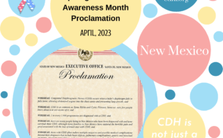 Louisiana Proclaims April CDH Awareness Month