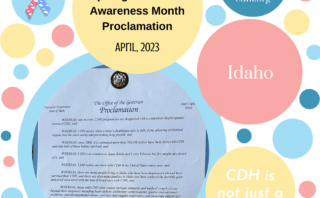 Texas Proclaims April CDH Awareness Month