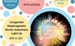 The Northbridge (GFF) Tunnel Lights Up For CDH Awareness